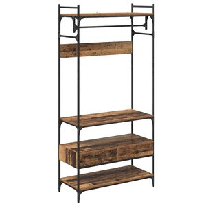 vidaXL Skapis Vecs koks 89 x 39 x 184.5 cm Inženierijas koks