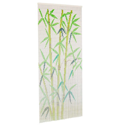 vidaXL kukaiņu aizkars durvīm, 90x200 cm, bambuss