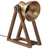 vidaXL galda lampa, 25 W, antīka misiņa krāsa, 30x17x40 cm, E27