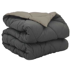 vidaXL Pilnas gada sega Gai&scaron;i pelēks un antracīts 200 x 135 cm