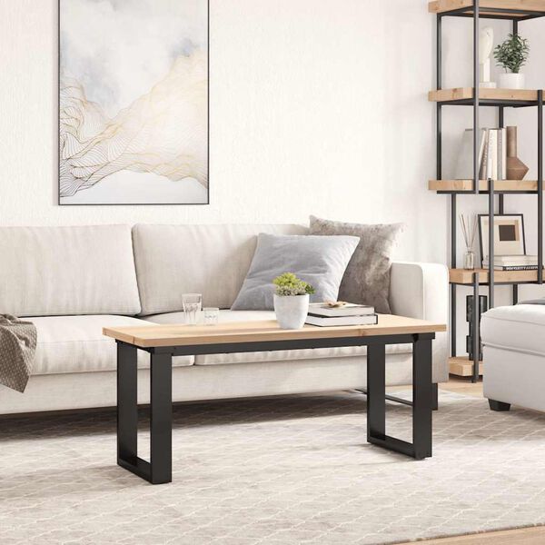 vidaXL galda virsma, 110x40x2,5 cm, taisnstūra, priedes masīvkoks