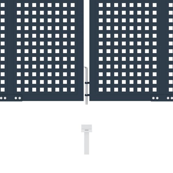 vidaXL žoga vārti, antracīta krāsā, 404x150 cm, tērauds