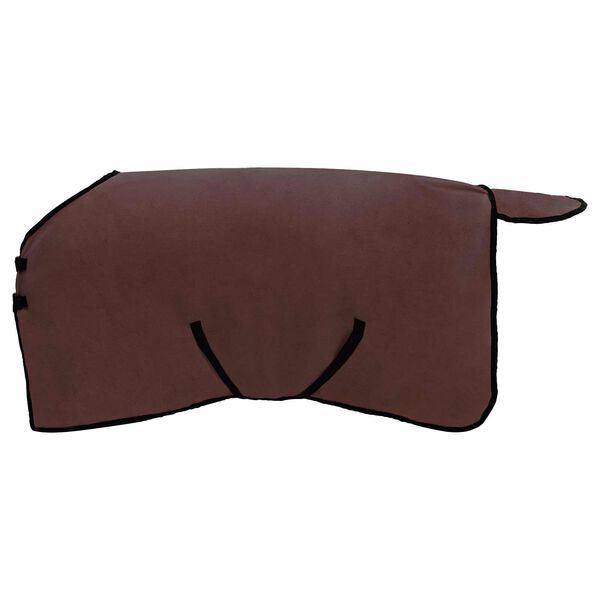 vidaXL Zirgu sega Pilnīgs tum&scaron;i brūns Poliesters