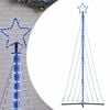 vidaXL LED Ziemassvētku eglīte 447 LED Zila 250 cm