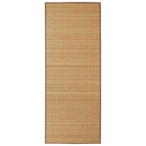 Paklājs, taisnstūra, brūns bambuss, 80x300 cm