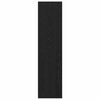 vidaXL Skapis Melns ozolkoks 50 x 50 x 200 cm Inženierijas koks