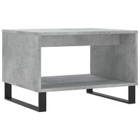 vidaXL kafijas galdiņš, betona pelēks, 60x50x40 cm, inženierijas koks
