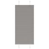 vidaXL plisētās žalūzijas antracīts 65x100 cm auduma platums 64,4 cm