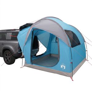 vidaXL Auto telts Zila 239 x 210 x 210 cm Poliesters un tērauds
