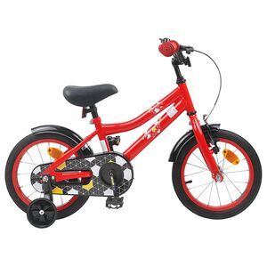 vidaXL Bērnu Velosipēds 12 Collas no 2-4 gadiem Sarkana