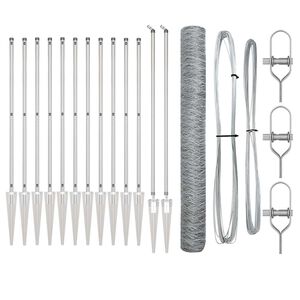 vidaXL Žoga āķis Sudraba