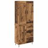 vidaXL Augstais skapītis Vecs koks 69,5 x 34 x 180 cm