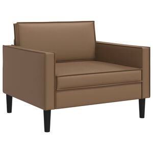 vidaXL XL atpūtas krēsls Kapučīno Mākslīgā āda