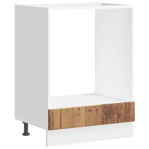 vidaXL cepe&scaron;krāsns skapis "Lucca" Old Wood Engineered Wood