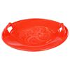 vidaXL apaļas ragavas, sarkanas, 66,5 cm, PP
