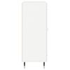 vidaXL kumode, balta, 69,5x34x90 cm, inženierijas koks
