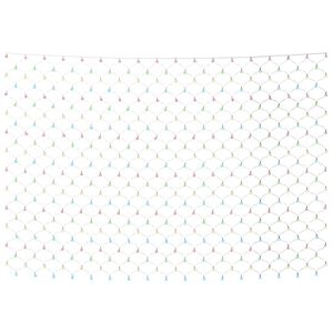 vidaXL Ziemassvētku lampiņu tīkls, 3x3 m, 306 krāsainas LED