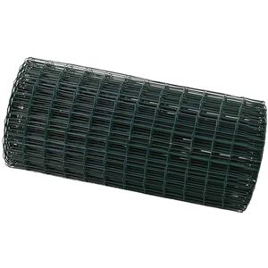 vidaXL Eiropas žogs 0,6 x 10 m PVC pārklāts dzelzs Zaļa