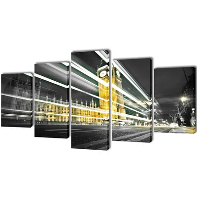 Modulārā Foto Glezna Londona Big Ben 200 x 100 cm