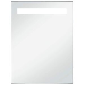 vidaXL vannasistabas sienas spogulis ar LED apgaismojumu, 60x80 cm