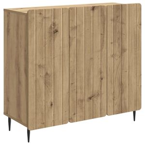 vidaXL Puse Artisan Ozols 89 x 34,5 x 82 cm Inženierijas koks