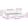 vidaXL izvelkams dīvāns, balts, 90x200 cm, priedes masīvkoks