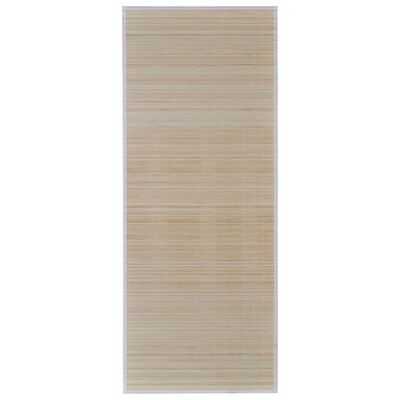 vidaXL dabiska bambusa paklāji, 2 gab., taisnstūra, 120x180 cm