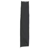 vidaXL dārza lietussarga pārvalks, melns, 136x25/23,5 cm, 420D Oxford