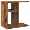 vidaXL Sānu galds Old Wood 50x30x50 cm Engineered Wood