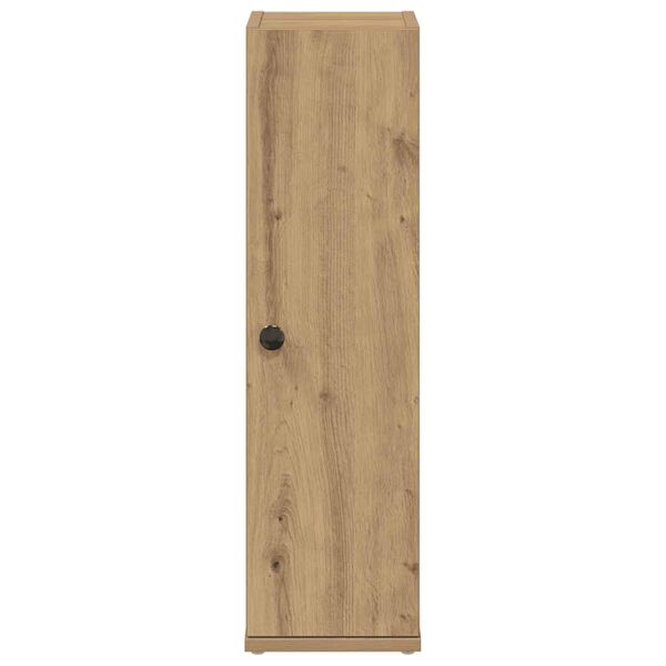 vidaXL vannas istabas skapis ar ruļļu turētāju 20,5x22x72 cm