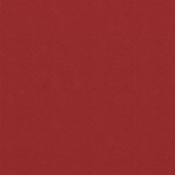 vidaXL balkona aizslietnis, 90x400 cm, sarkans audums