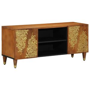 vidaXL Televizora skapī&scaron;a Medus brūns 105 x 33 x 46 cm