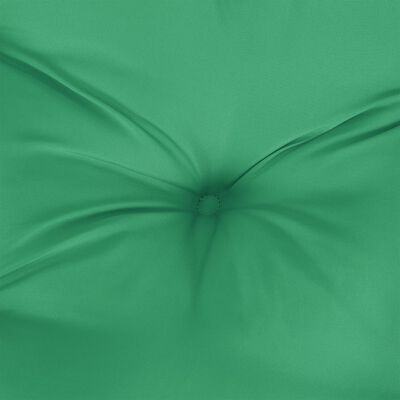 vidaXL dārza sola matracis, 200x50x7 cm, audums, zaļš