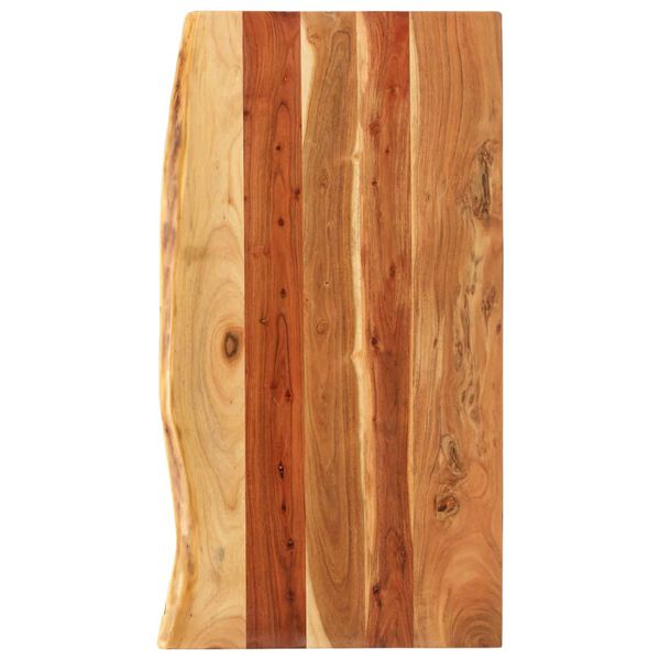 vidaXL vannasistabas galdiņa virsma, 100x52x2,5 cm, akācijas masīvkoks