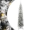 vidaXL Mākslīgā Ziemassvētku eglīte su 300 LED ar statīvu Zaļa 240 cm