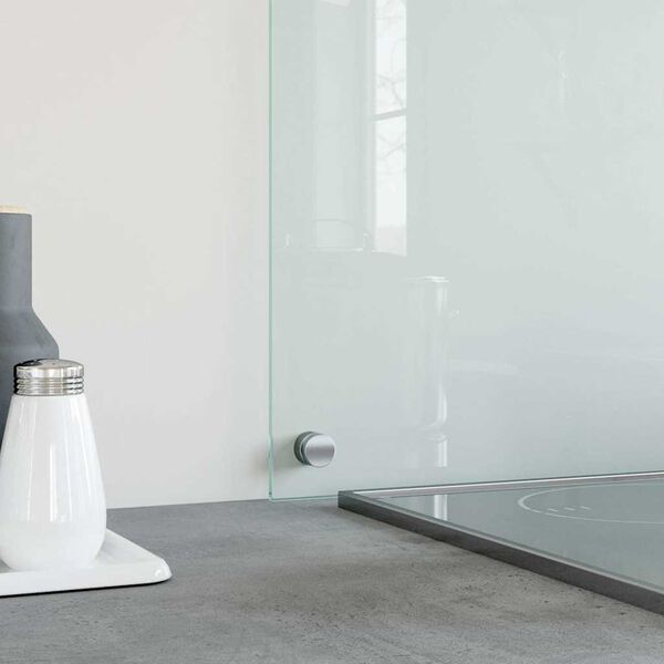 vidaXL virtuves panelis, 70x60 cm, rūdīts stikls, caurspīdīgs