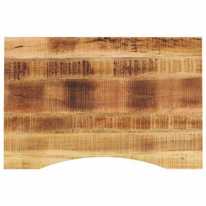 vidaXL galda virsma ar izliekumu, 100x50x2,5 cm, mango masīvkoks