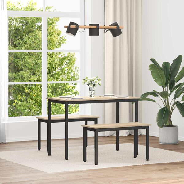 vidaXL sols Sonoma 80 x 35 x 45 cm Inženierijas koks