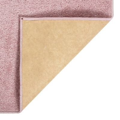 vidaXL paklājs, 240x340 cm, rozā