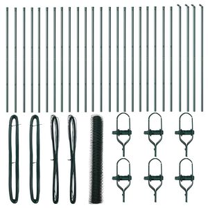 vidaXL Žoga āķis Zaļa