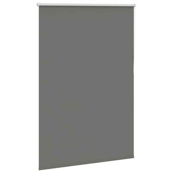 vidaXL rullo žalūzija pelēks 95x150cm auduma platums 90,7cm poliesters