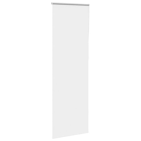 vidaXL rullo žalūzija balta 80x210 cm auduma platums 75,7cm poliesters