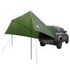 vidaXL Transportlīdzekļa nojume Zaļa 500 x 515 x 215 cm