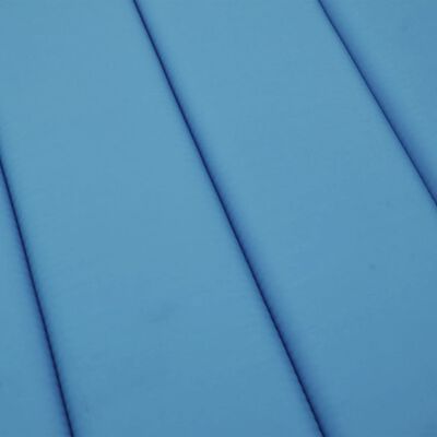 vidaXL sauļošanās krēsla matracis, 200x50x3 cm, audums, zils
