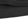 vidaXL Baseina grīdas pārklājs Melna &Oslash; 610 cm Nesintētā auduma