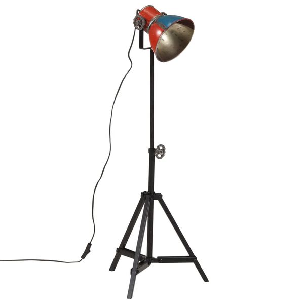 vidaXL grīdas lampa, 25 W, krāsaina, 35x35x65/95 cm, E27