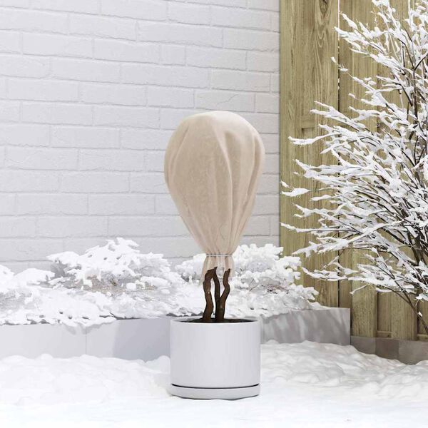 vidaXL Sals aizsardzības augu flīss Bē&scaron;a 20 x 1,6 m Nesintētā auduma