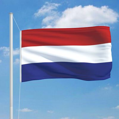 vidaXL Nīderlandes karogs, 90x150 cm