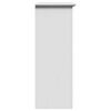 vidaXL Priekšnama skapis "BODO" Balts 80x35x90 cm