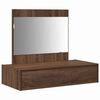vidaXL Dressing galds Brūna 83 x 40 x 70 cm Inženierijas koks
